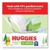 Huggies Natural Care Sensitive Baby Wipes, 3.88 x 6.6, Unscented, White, 56 Wipes, 8PK 31803